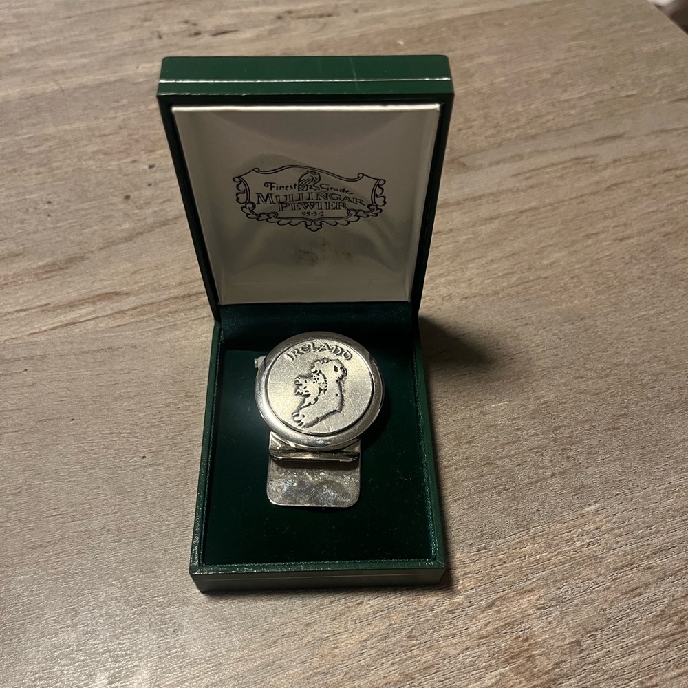 Mullingar Pewter Ireland Money Clip